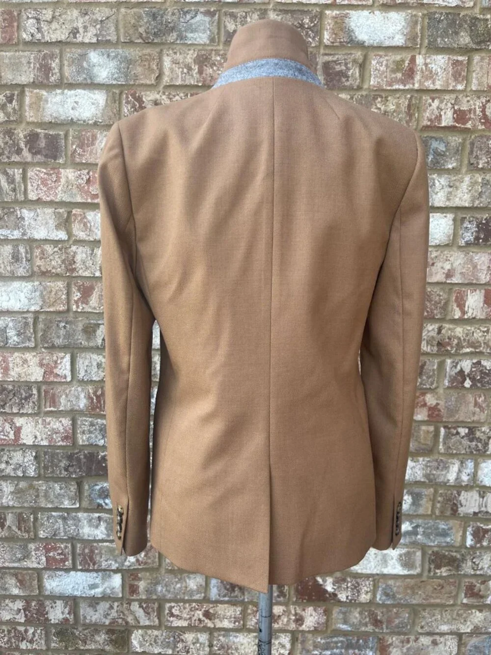 Excellent Condition J. Crew Stand Regent Blazer in Wool Fannel Size 4